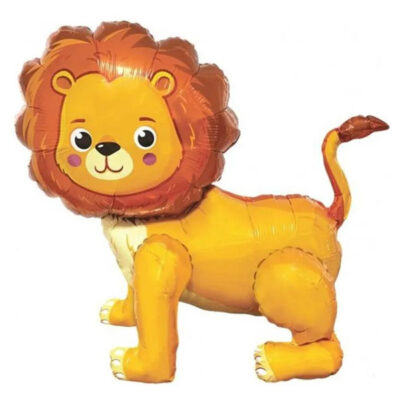 Standing Airz Lion Foil Balloon