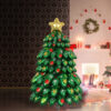 4D standing Christmas tree foil balloon, Christmas party decoration Auckland NZ