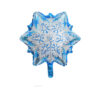 Large snowflake foil balloon 50x58cm, Christmas party decoration Auckland NZ