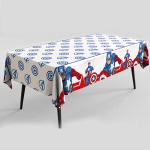 Captain America theme tablecloth 183x137cm, Auckland NZ
