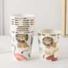 Safari jungle Brave Little Lion party cups 10 pieces 8.5x5.3cm, Auckland NZ