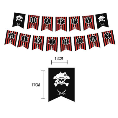 Pirate Party Happy Birthday Banner Pack Pirate Party Happy Birthday Banner Pack