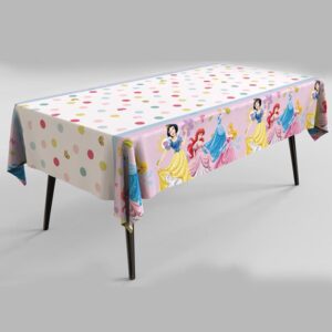Disney Princess tablecloth 183x137cm, birthday party Auckland NZ