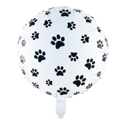 Puppy Paws foil balloon 18 inch 45cm helium quality, Auckland NZ