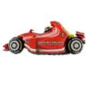 Red speed race car foil balloon 52x110cm air fill, Auckland NZ