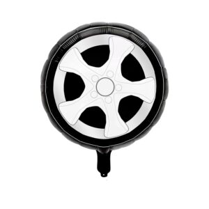 Race tires foil balloon 18 inch helium quality, Auckland NZ