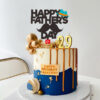 Happy Father's Day Hat cake topper