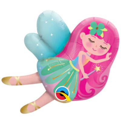 Mini fairy shape foil balloon 14 inch air fill self-sealing, Auckland NZ