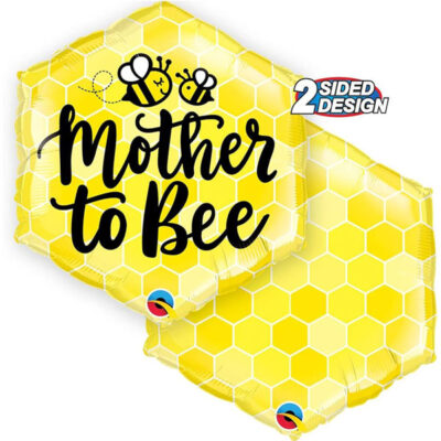 Mother to Bee hexagon foil balloon 20 inch helium quality, Auckland NZ