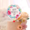Mother's Day butterfly cake topper