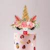 Unicorn Head cake topper