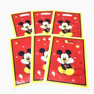 Mickey Mouse red Mickey Happy Birthday loot bags 10 pieces, Auckland NZ