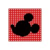 mickey mouse red napkins Mickey Mouse black Mickey head party napkins 20 pieces, Auckland NZ