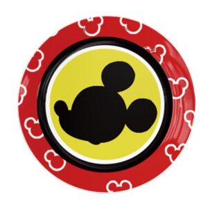 Mickey Mouse red Mickey plates 7 inch 10 pieces, Auckland NZ