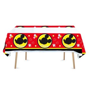 Mickey Mouse black Mickey head tablecloth 180cm, Auckland NZ