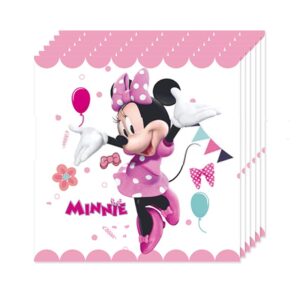 Minnie Mouse Happy Birthday party napkins 20 pieces, Auckland NZ