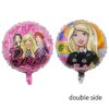 Barbie Foil Balloons Barbie foil balloon 18 inch double sided helium or air fill, Auckland NZ