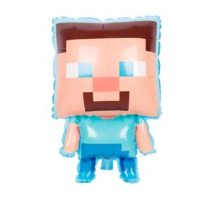 Minecraft theme character foil balloon 67cm helium quality, Auckland NZ