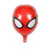 Spiderman head white eyes Foil Balloon White eyes Spider-Man foil balloon 38x43cm air fill, Auckland NZ