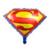 Superman logo foil balloon 59x53cm, Auckland NZ