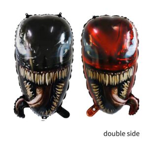 Venom double sided foil balloon 63cm, superhero party Auckland NZ