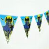Batman party hanging flag banners 3m 10 pieces, Auckland NZ