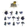 Batman theme latex cake toppers 15pcs-2