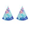 Mermaid party cone hats style B 6 pieces 13cm radius 20cm height, Auckland NZ