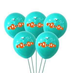 ocean theme nemo balloons package 5pcs
