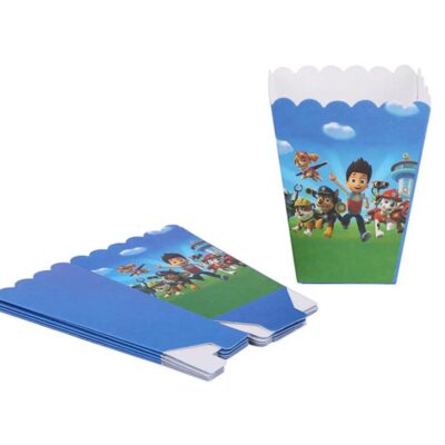 PAW Patrol theme popcorn box 6 pieces, Auckland NZ