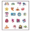 Baby shark Classic Party stickers 50pcs Baby Shark classic party stickers 50 pieces vinyl waterproof, Auckland NZ