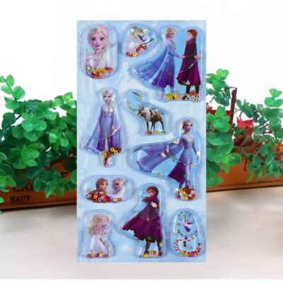 DIS-DD01 Frozen classic party stickers DIS-DD01 22x9.5cm vinyl, Auckland NZ