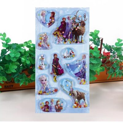 Frozen classic party stickers DIS-DD04 22x9.5cm vinyl, Auckland NZ