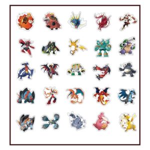 Pokémon starter characters classic party stickers 50 pieces, Auckland NZ
