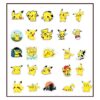 Pikachu Pokémon classic party stickers 50 pieces, Auckland NZ