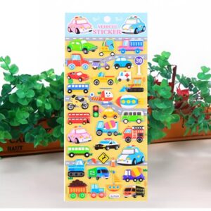 Transportation classic party stickers SL-PU24 22x9.5cm, Auckland NZ