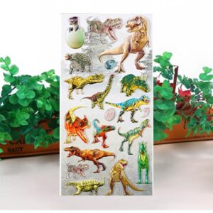 Dinosaur classic party stickers SL-QS27 22x9.5cm vinyl, Auckland NZ