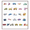 Transportation Classic Party stickers 50pcs Motor vehicle ship party stickers 50 pieces 2.9 inch, Auckland NZ