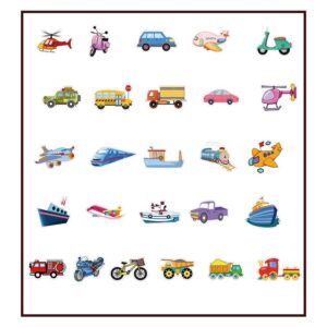 Motor vehicle ship party stickers 50 pieces 2.9 inch, Auckland NZ