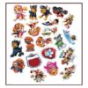 paw patrol Classic Party stickers 50pcs PAW Patrol party stickers 50 pieces 2.1-2.9 inch waterproof vinyl, Auckland NZ