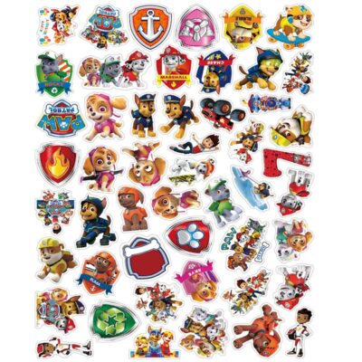 paw patrol Classic Party stickers 50pcs1