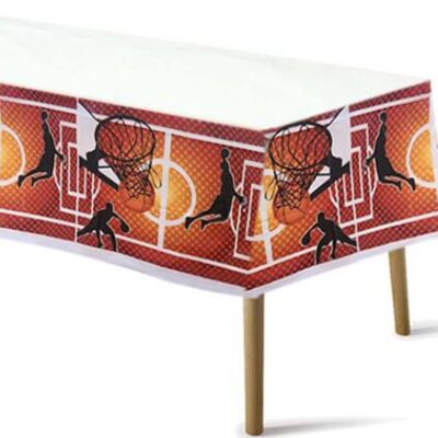 Basketball theme table cloth Basketball theme party tablecloth 180cm, Auckland NZ