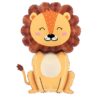 foil balloons - Lion Safari jungle party lion foil balloon 50x77cm, Auckland NZ