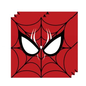 Spiderman themed party napkins 20 pieces, Auckland NZ
