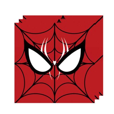Spiderman themed party napkins 20 pieces, Auckland NZ