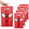 Spiderman themed party loot bags 6.4x10 inch 10 pieces, Auckland NZ
