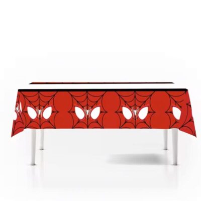 Spider Birthday Party table cloths Spiderman themed party tablecloth 180x108cm, Auckland NZ