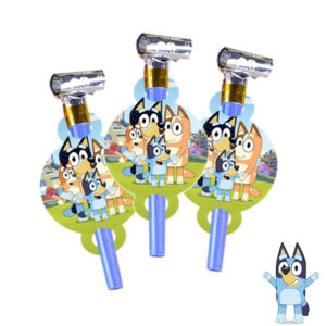 Bluey birthday party blowouts 6 pieces, party favour Auckland NZ
