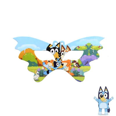 bluey mask Bluey birthday party masks 10 pieces, party favour Auckland NZ