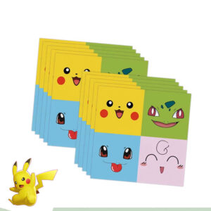 Pokémon colourful party napkins 20 pieces, Auckland NZ